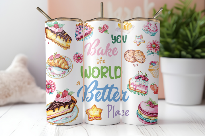 Digital Sublimation Designs - Sugar and Spice Tumbler Wraps