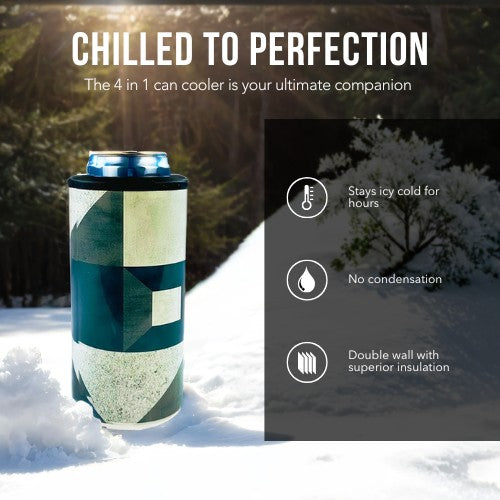 Sublimatable 4 in 1 Can Cooler