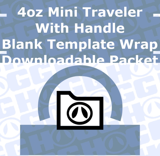 MODÈLE D'EMBALLAGE DE VOYAGEUR DE 40 oz