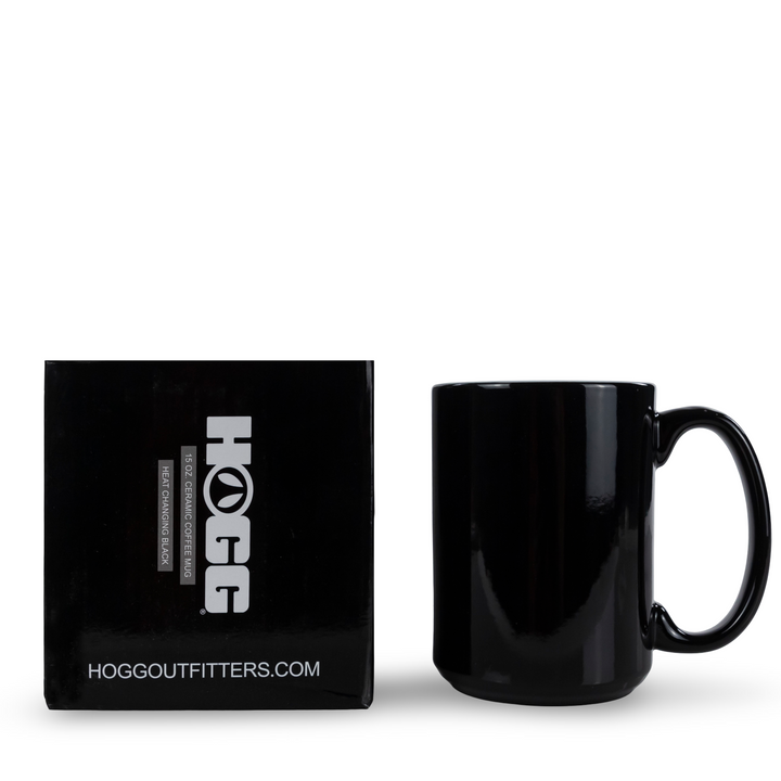 15oz Sublimation Blank Ceramic Heat Changing Coffee Mug Case (30 Units) - Black