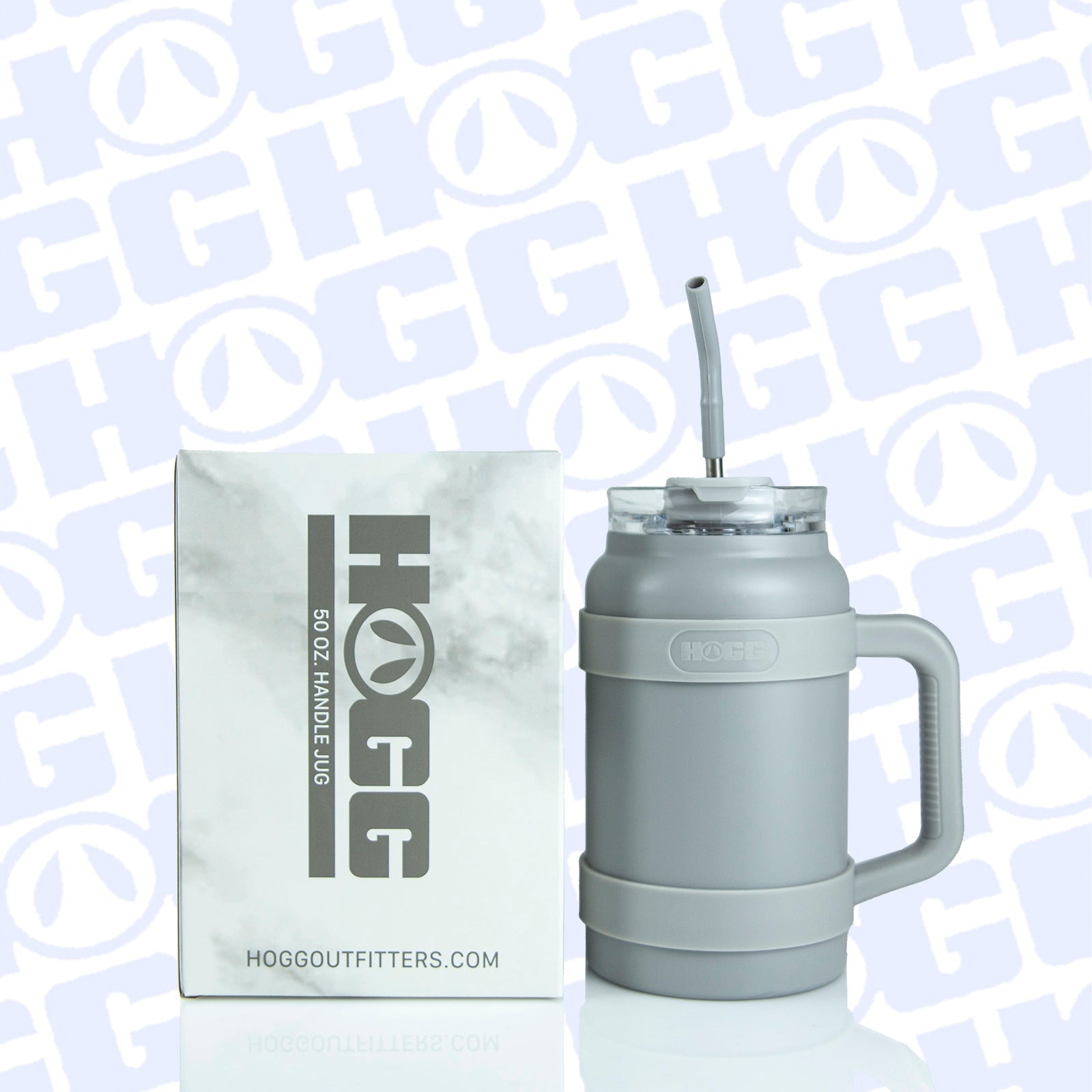 50oz HANDLE JUG CASE (8 UNITS) - GRAY