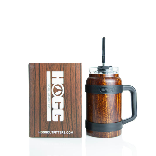 50oz HANDLE JUG CASE (8 UNITS) - DARK WOOD GRAIN