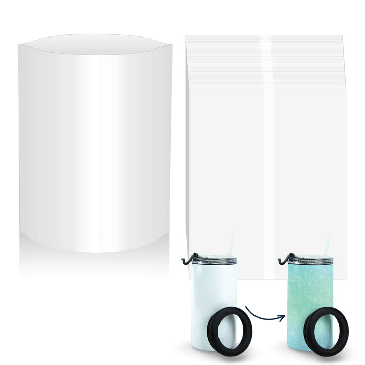 Shrink Wrap w/ Rip Perforation - 30 Pack - side view | sublimation supply