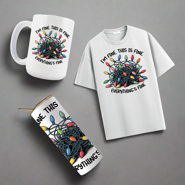 Multi Product Use - Digital Sublimation Designs - Merry Christmas — Bundle And Save All 12 Designs