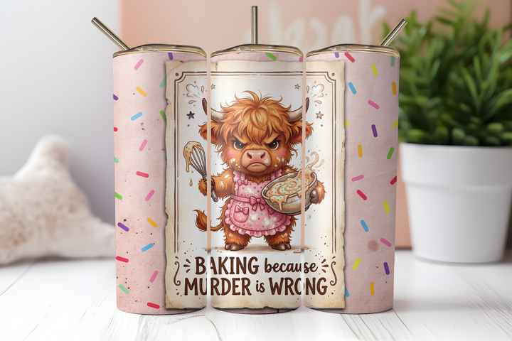 Digital Sublimation Designs - Sugar and Spice Tumbler Wraps