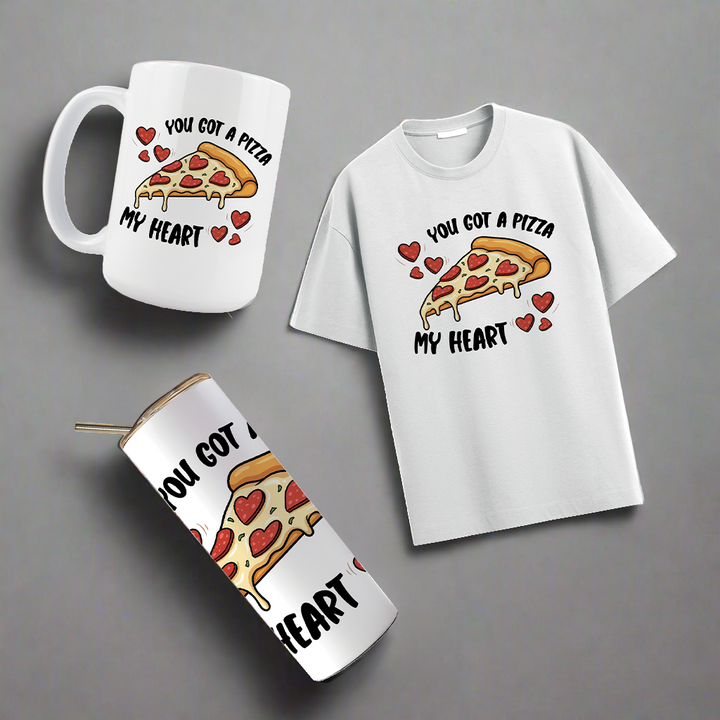 Multi Product Use - Digital Sublimation Designs - Valentine's Day — Pizza My Heart