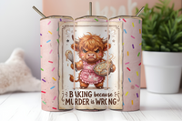 Assorted Ready to Press Sublimation Tumbler Prints (12 Pack) - Sugar and Spice