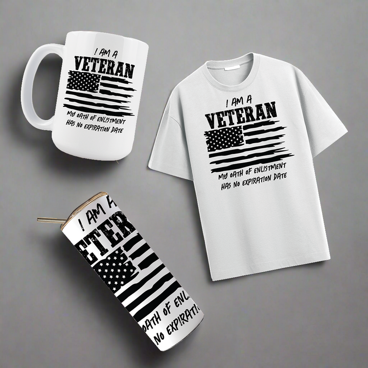 Multi Product Use - Digital Sublimation Designs - Veteran's Day — I am a Veteran