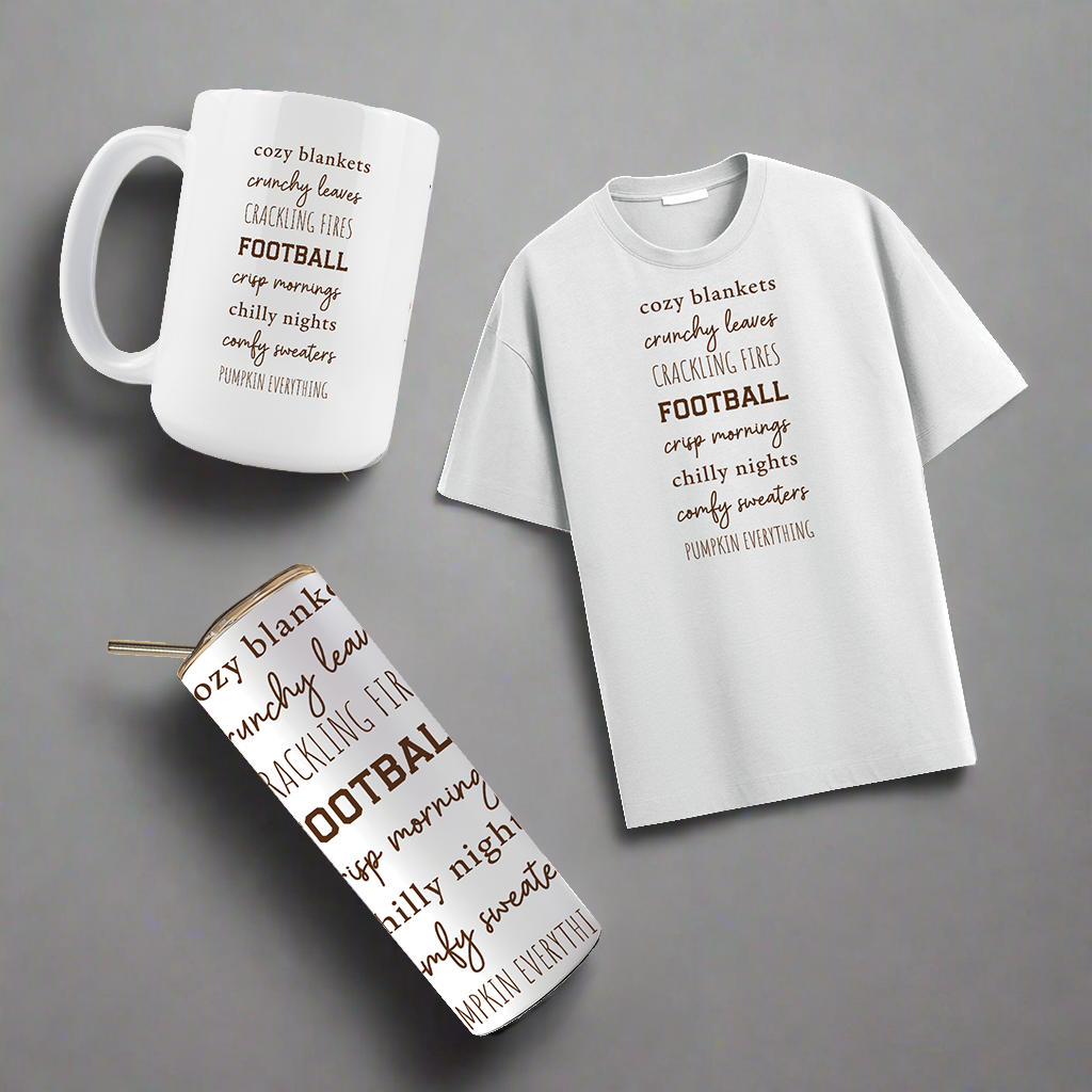 MULTI PRODUCT USE - DIGITAL SUBLIMATION DESIGNS - FALL 2025