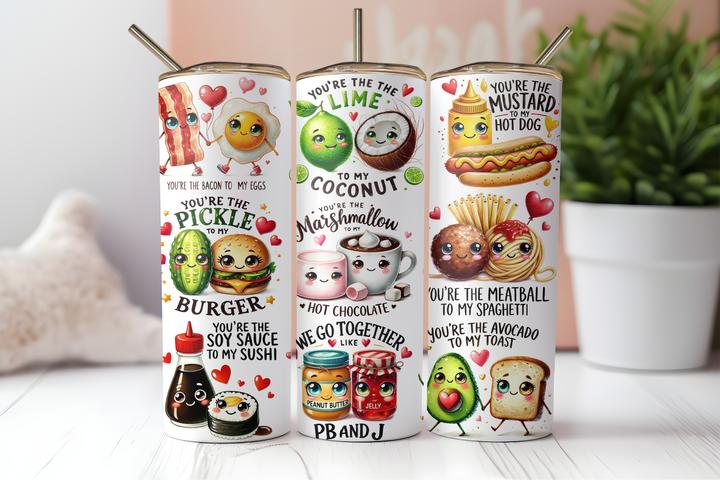 Digital Sublimation Designs - Xoxo Collection Tumbler Wraps — 40oz Big Swig — Cutie Gnomes