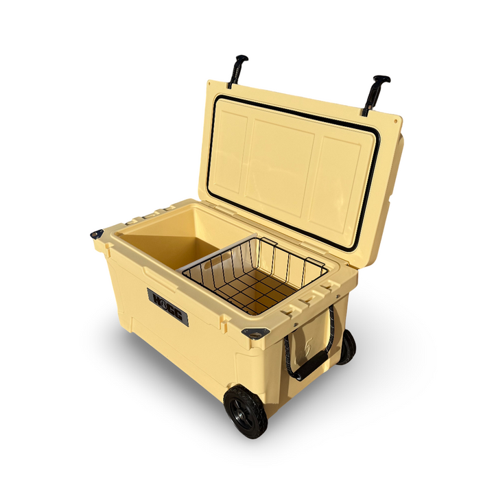 Daydream Club - 65qt Hogg Coolers — Lemon Cream | Side View