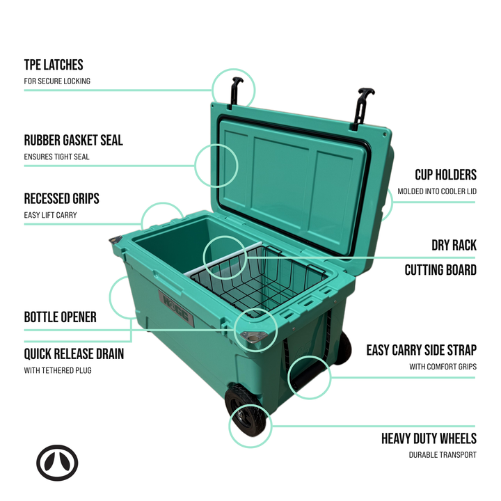 110qt Hogg Coolers | Insulated Ice Chest