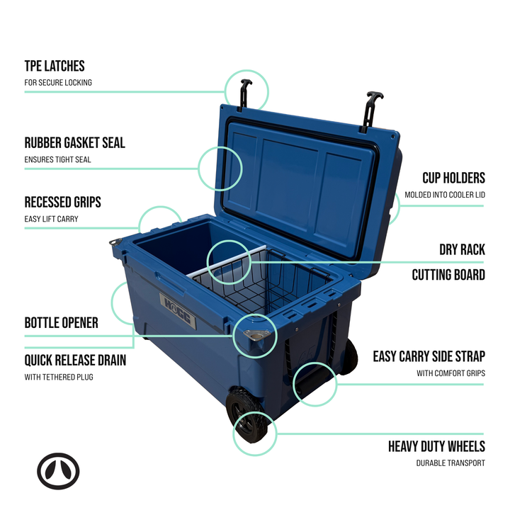 110qt Hogg Coolers — Toledo Twilight
