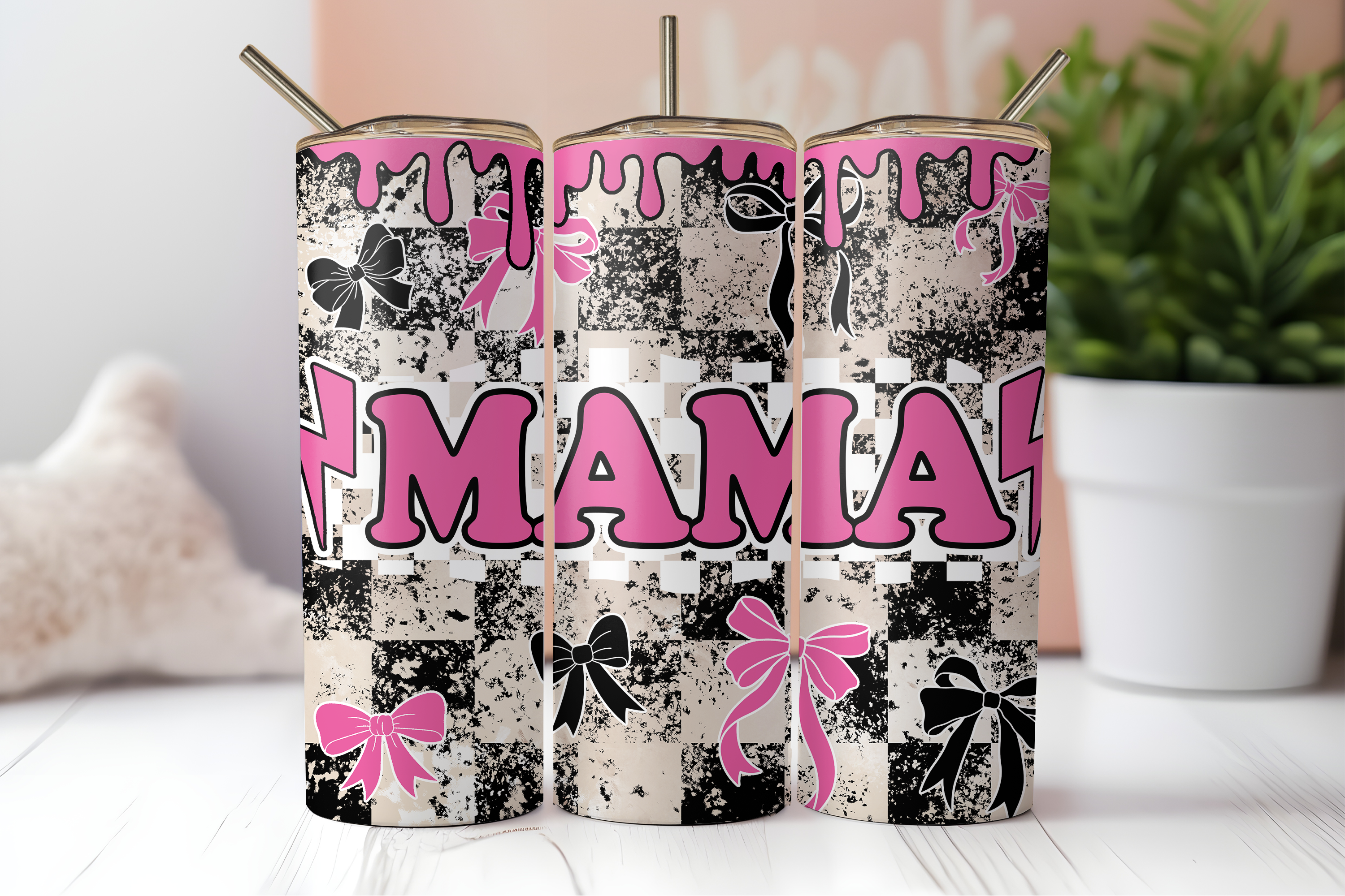 Digital Sublimation Designs - Retro Remix Tumbler Wraps