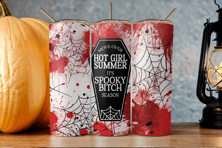 Digital Sublimation Designs - Halloween 2025 Tumblers — 40oz Big Swig — Toasty Halloween Cookies