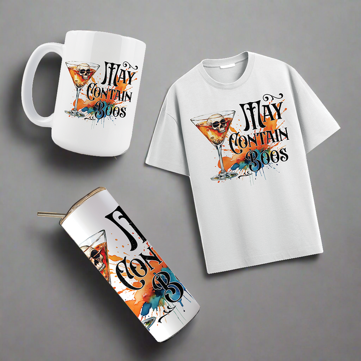 Multi Product Use - Digital Sublimation Designs - Halloween 2025 — May Contain Boos
