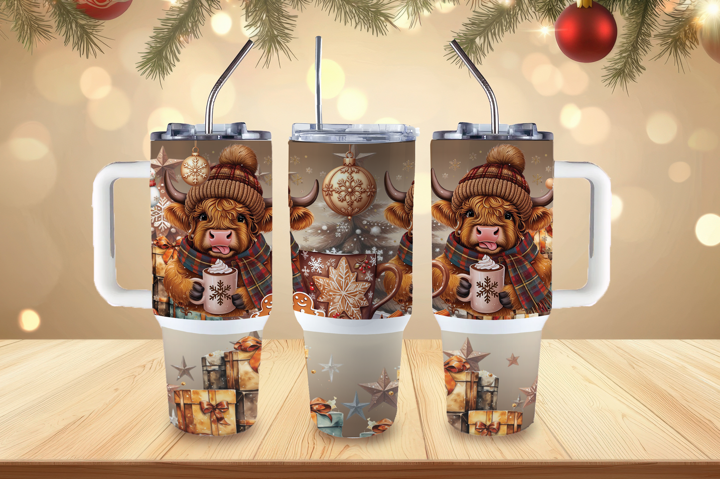 DIGITAL SUBLIMATION DESIGNS - HOLIDAY 2025 TUMBLER WRAPS