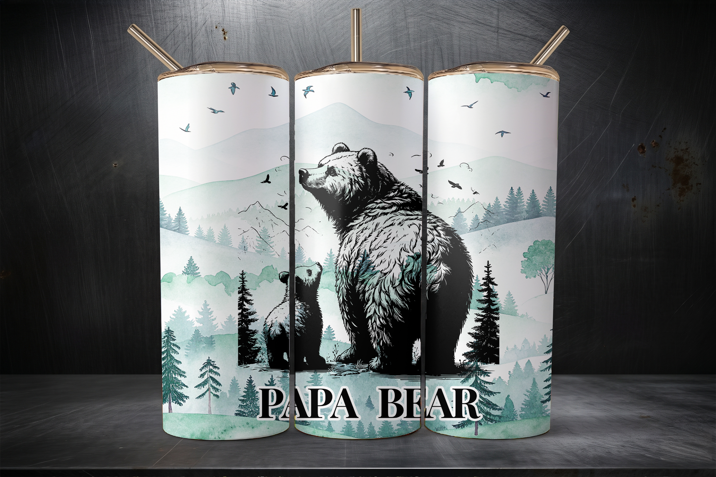 Assorted Ready to Press Sublimation Tumbler Prints (12 Pack) - Legendary Dad