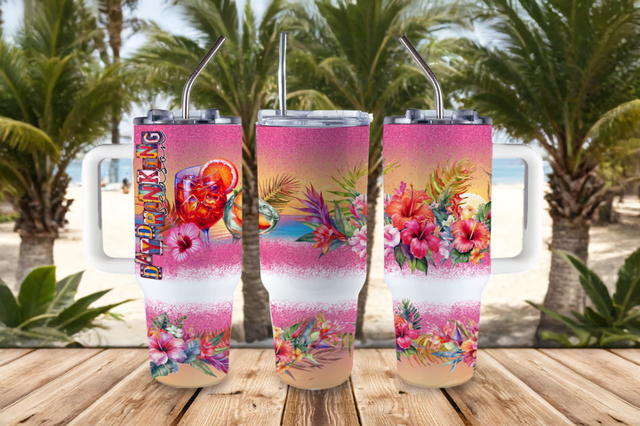 Assorted Ready to Press Sublimation Tumbler Prints (14 Pack) - Summer — 40oz Big Swig