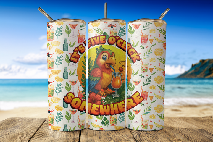 Assorted Ready to Press Sublimation Tumbler Prints (14 Pack) - Summer — 20oz Skinny
