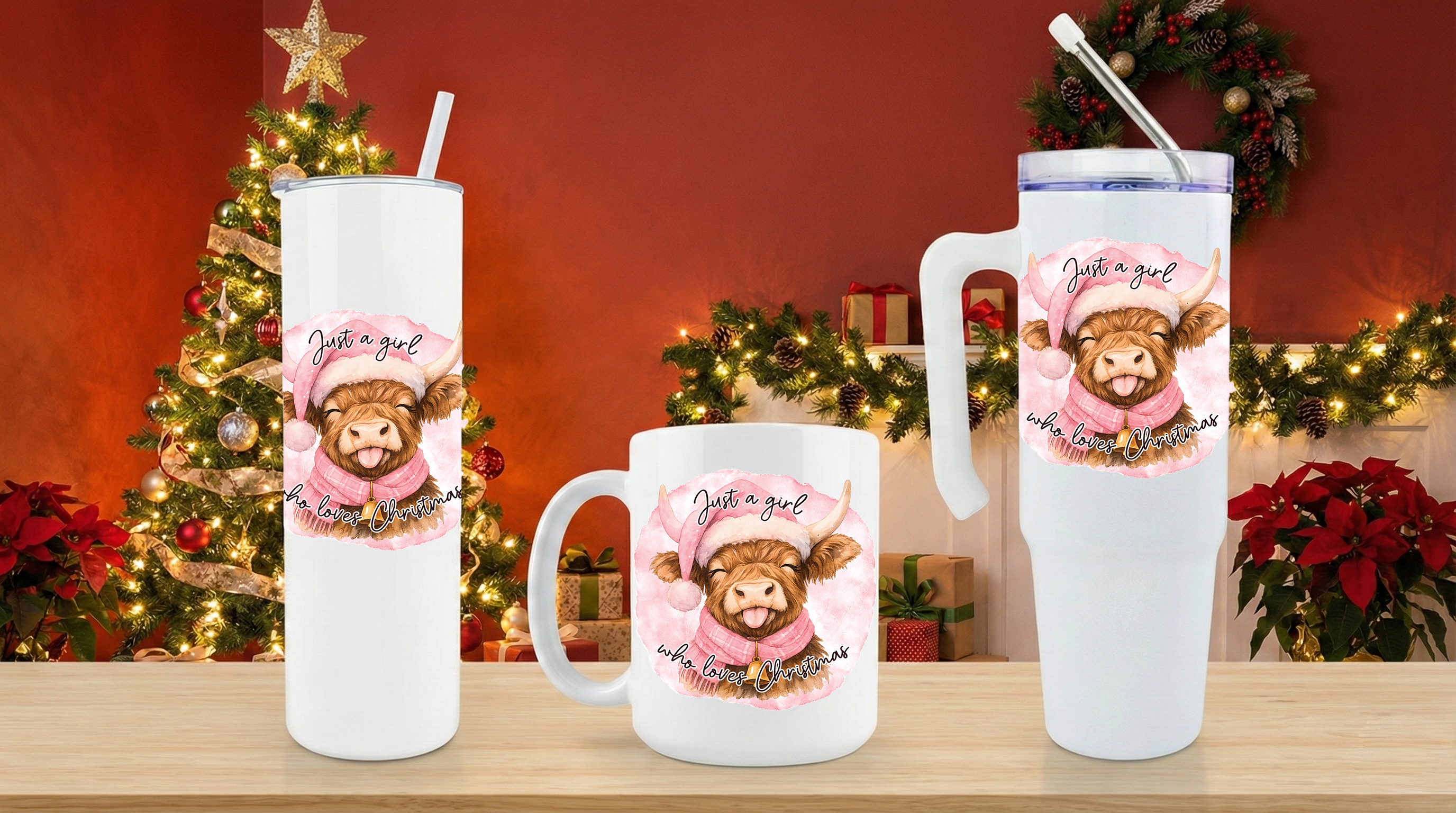 ASSORTED UV DTF MULTI-USE GANG SHEET - MERRY CHRISTMAS