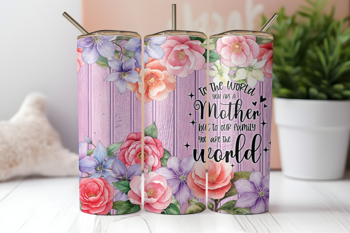 Digital Sublimation Designs - Mom Vibes Collection Tumbler Wraps — 40oz Big Swig — Mum Adjectives