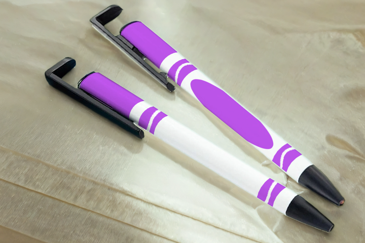 Assorted Ready to Press Sublimation - School Pen Wraps (9 Pack) — Sublimatable Pens