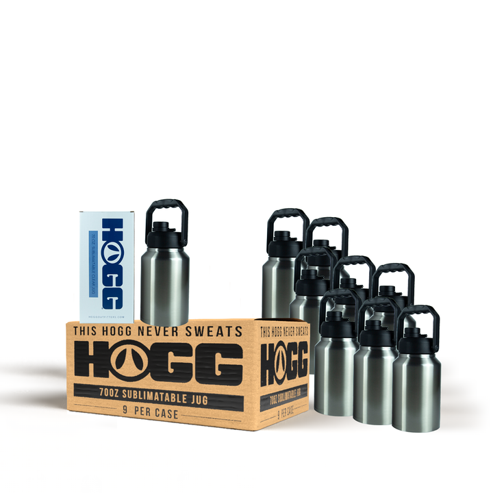 70oz Sublimatable Clear Jug Case (9 Units) | Clear