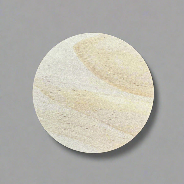 Sublimatable Bamboo Lid for 15oz Ceramic Mug - detail view | replacement tumbler lid