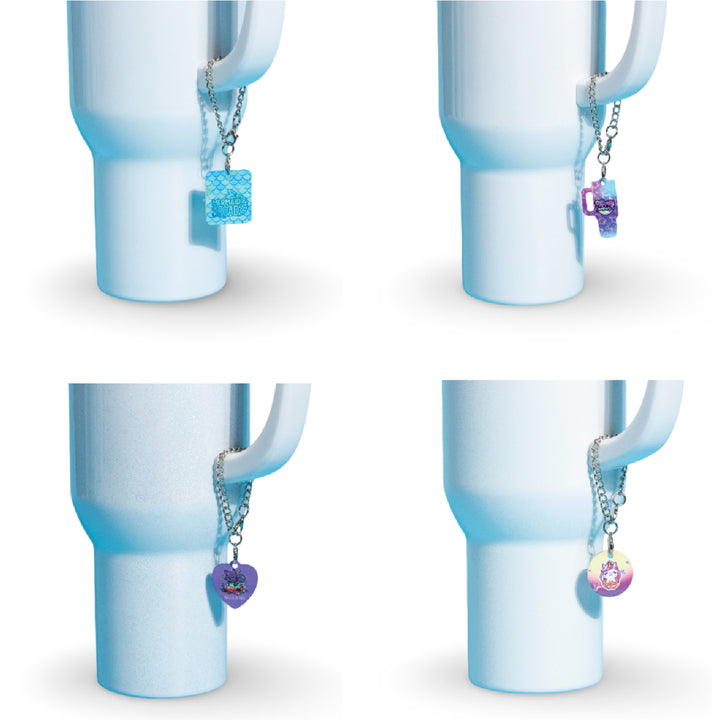 Sublimatable Tumbler Charm Tag - 12 Pack