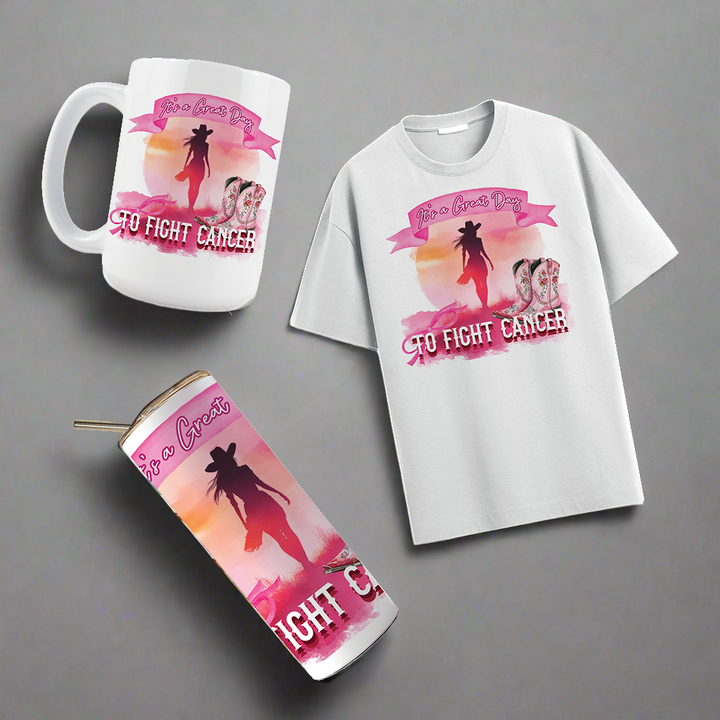 Multi Product Use - Digital Sublimation Designs - Breast Cancer Awareness — Great Day to Fight Cancer
