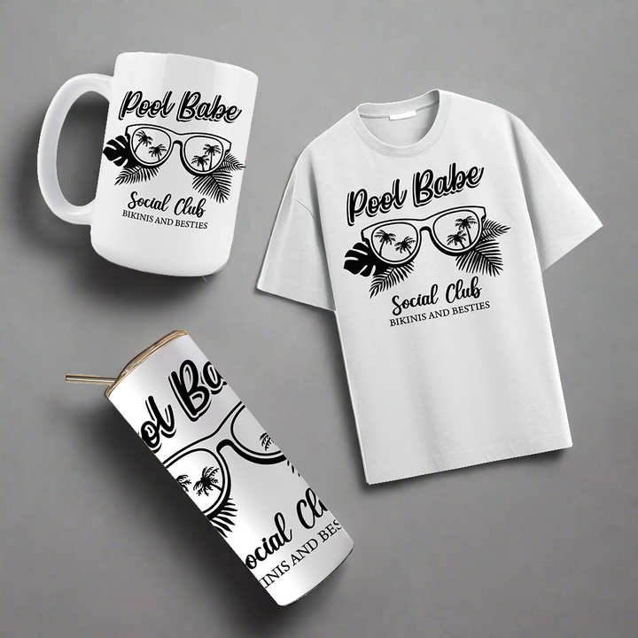 Multi Product Use - Digital Sublimation Designs - Summer Vibes — Pool Babe Social Club