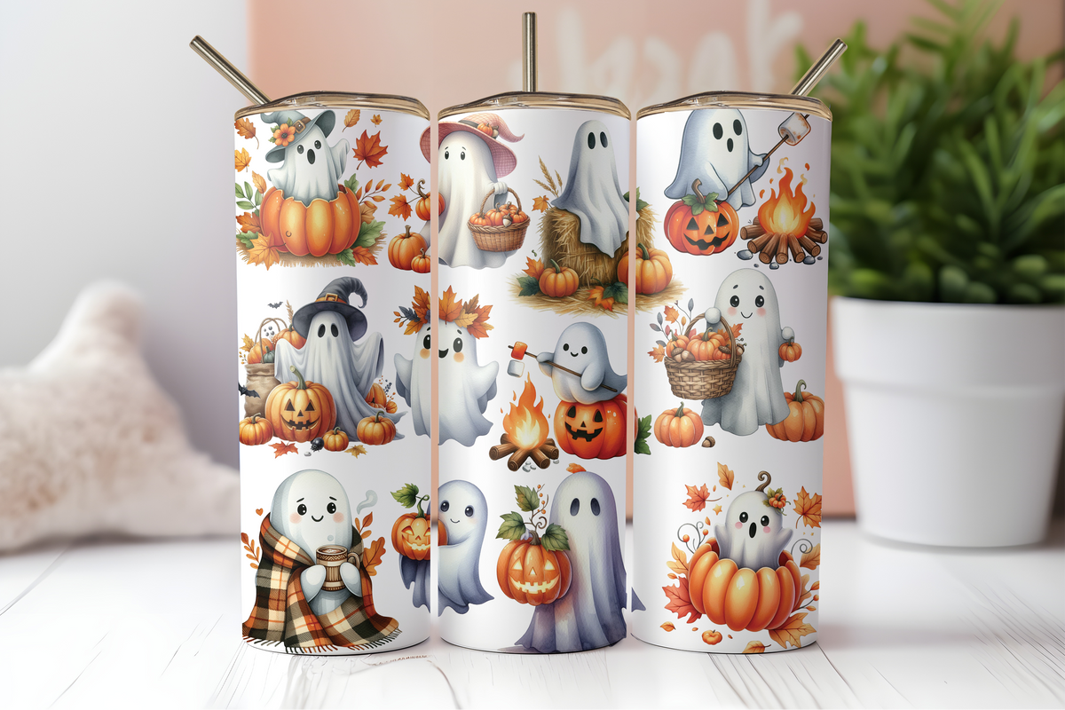 Digital Sublimation Designs - Halloween 3 Tumbler Wraps