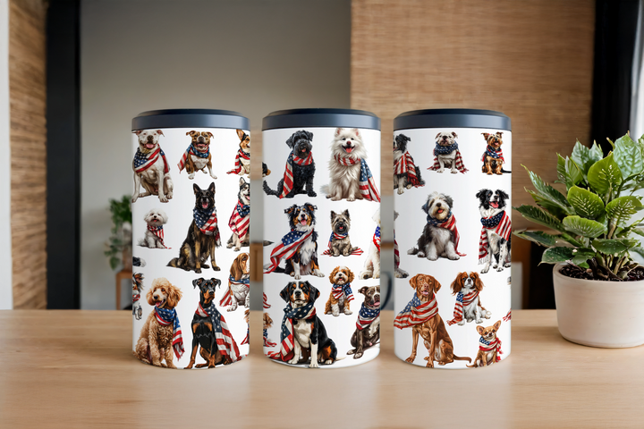 Digital Sublimation Designs - Fourth of July Tumbler Wraps — 40oz Big Swig — Let's Get Lit