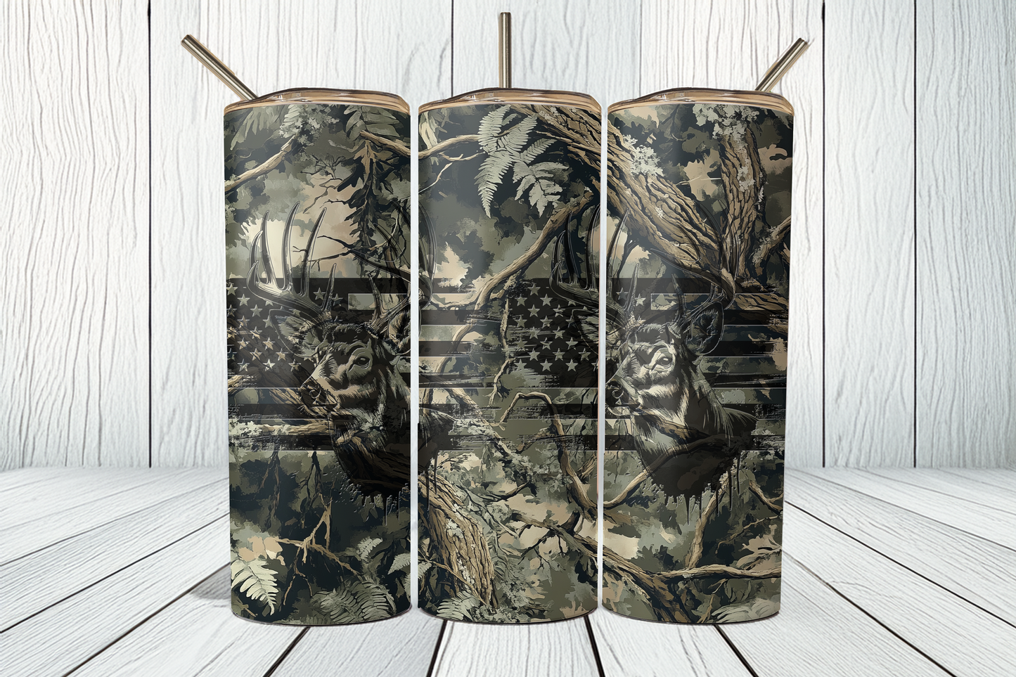 Assorted Ready to Press Sublimation Tumbler Prints (12 Pack) - Fishing Hunting Season