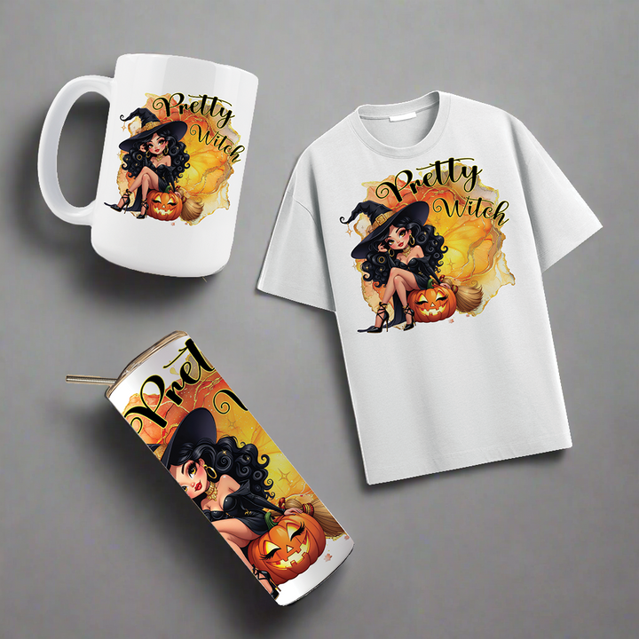 Multi Product Use - Digital Sublimation Designs - Halloween 2025 — Pretty Witch