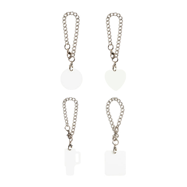Sublimatable Tumbler Charm Tag - 12 Pack