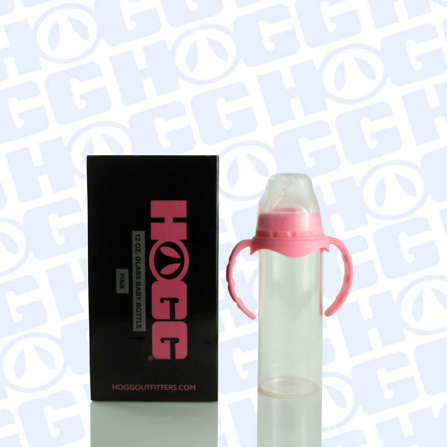 12oz SUBLIMATABLE GLASS BABY BOTTLE