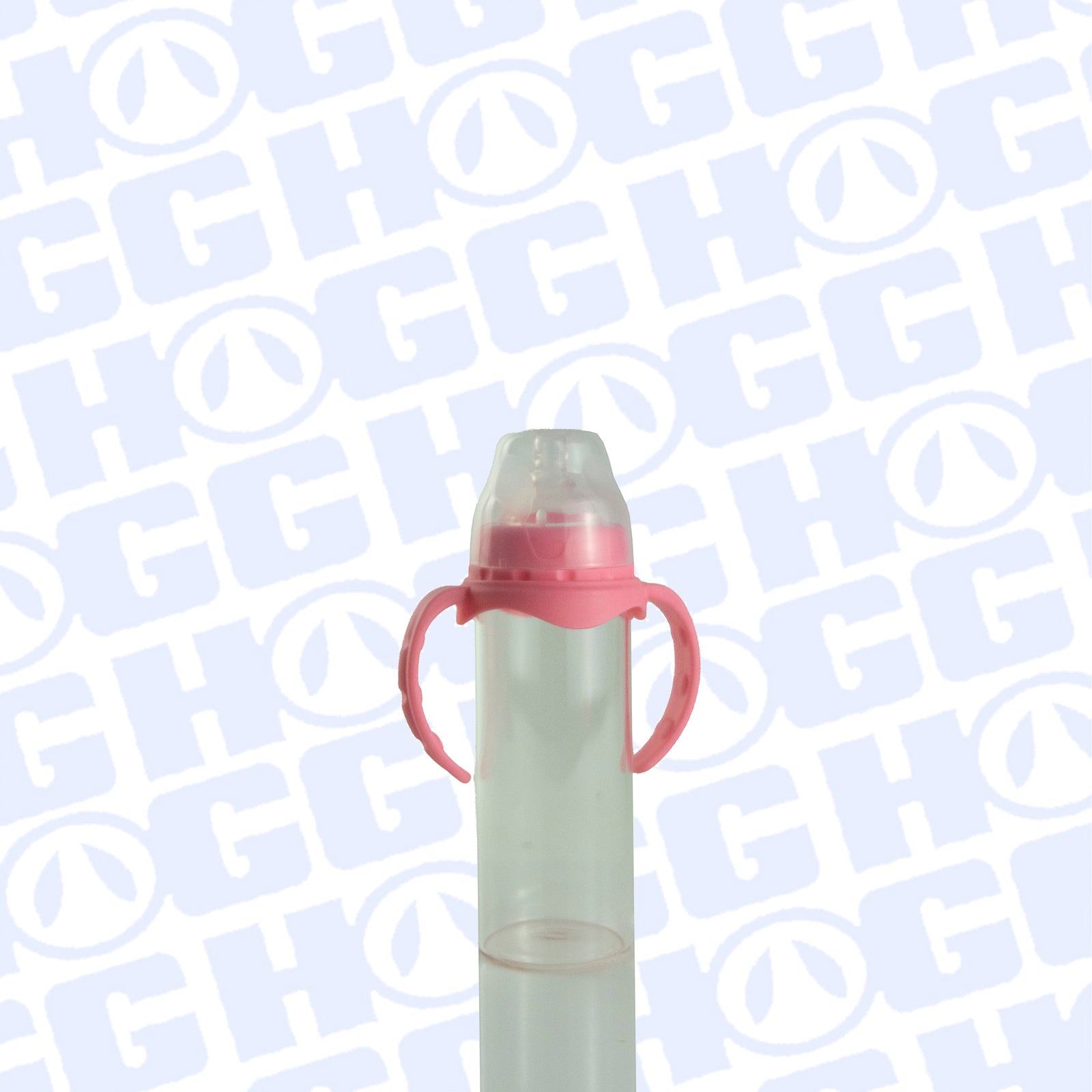 12oz SUBLIMATABLE GLASS BABY BOTTLE CASE (25 UNITS) - PINK