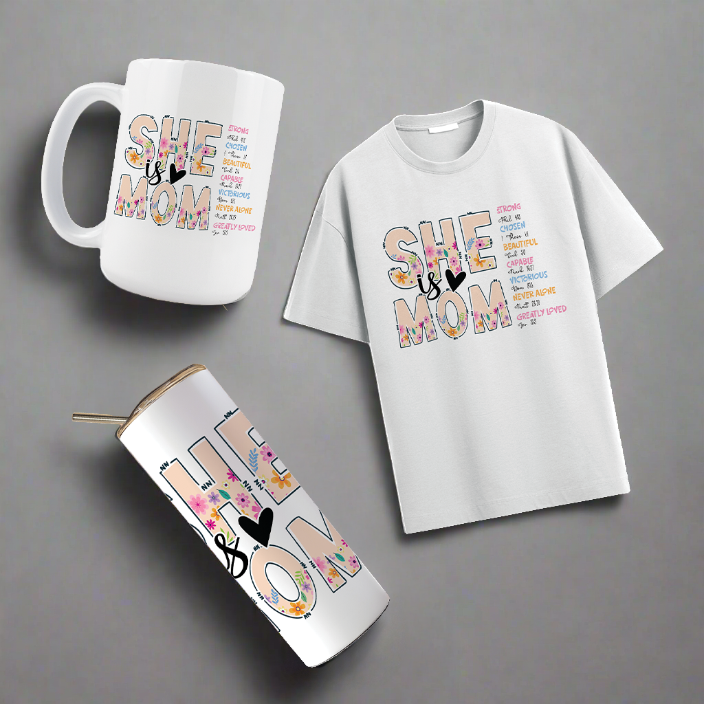 MULTI PRODUCT USE - DIGITAL SUBLIMATION DESIGNS - BEST MAMA EVER