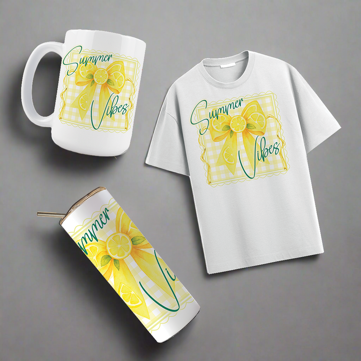Multi Product Use - Digital Sublimation Designs - Summer Vibes — Lemon Vibes