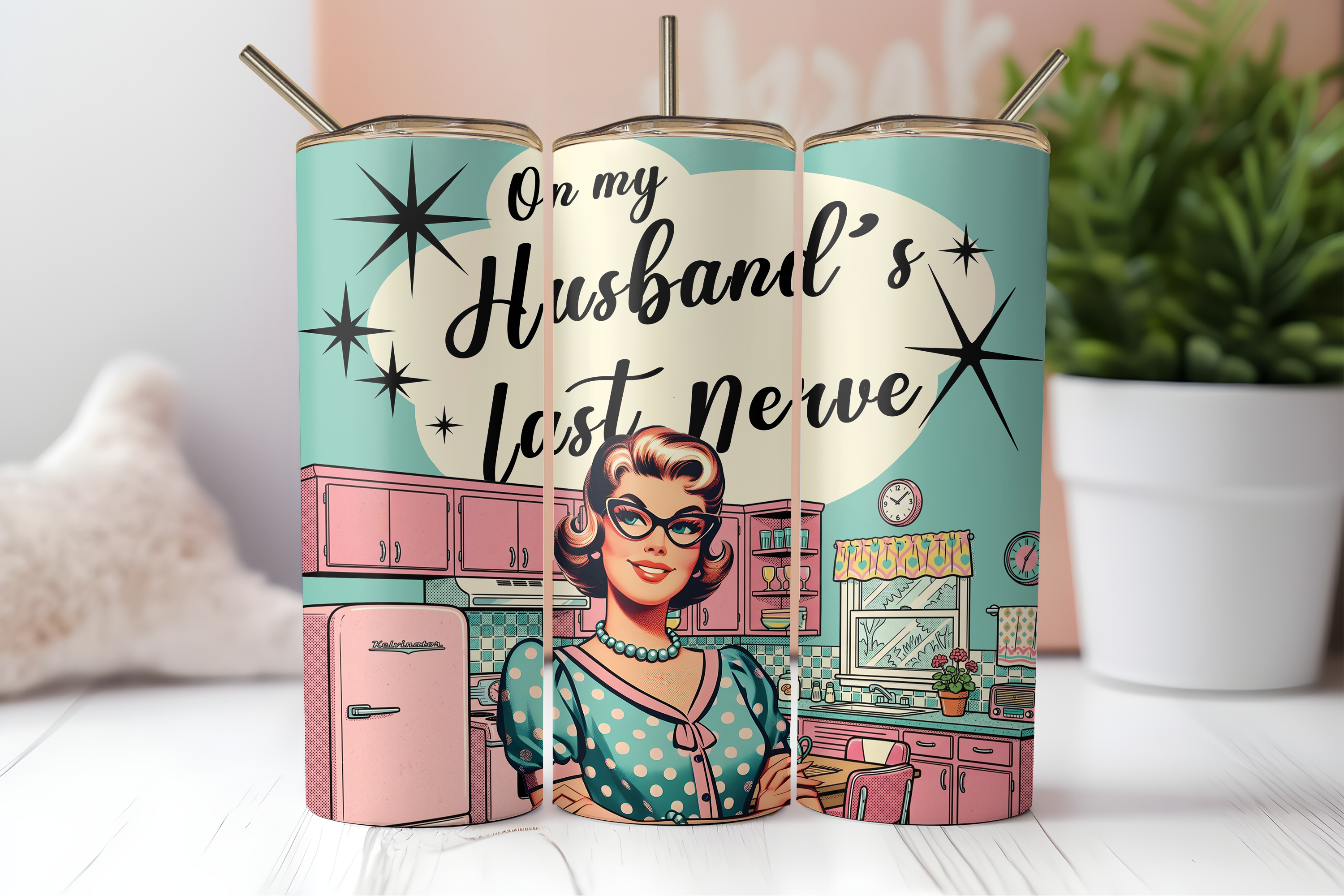 Digital Sublimation Designs - Retro Remix Tumbler Wraps