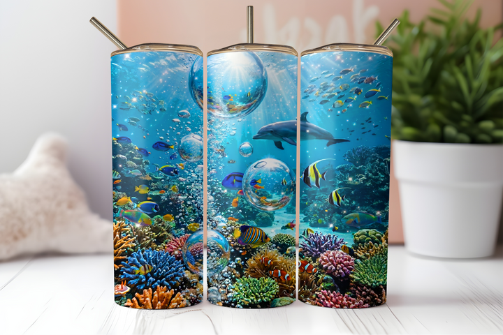 Assorted Ready to Press Sublimation Tumbler Prints (12 Pack) - Summer Fiesta — 20oz Skinny
