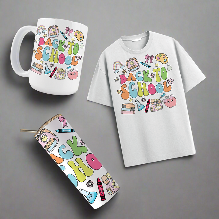 Multi Product Use - Digital Sublimation Designs - Back to School Teachers — Groovy Back to School