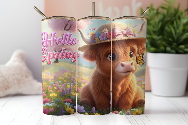 Digital Sublimation Designs - Spring Bloom Collection Tumbler Wraps — 40oz Big Swig — Change Your Mindset