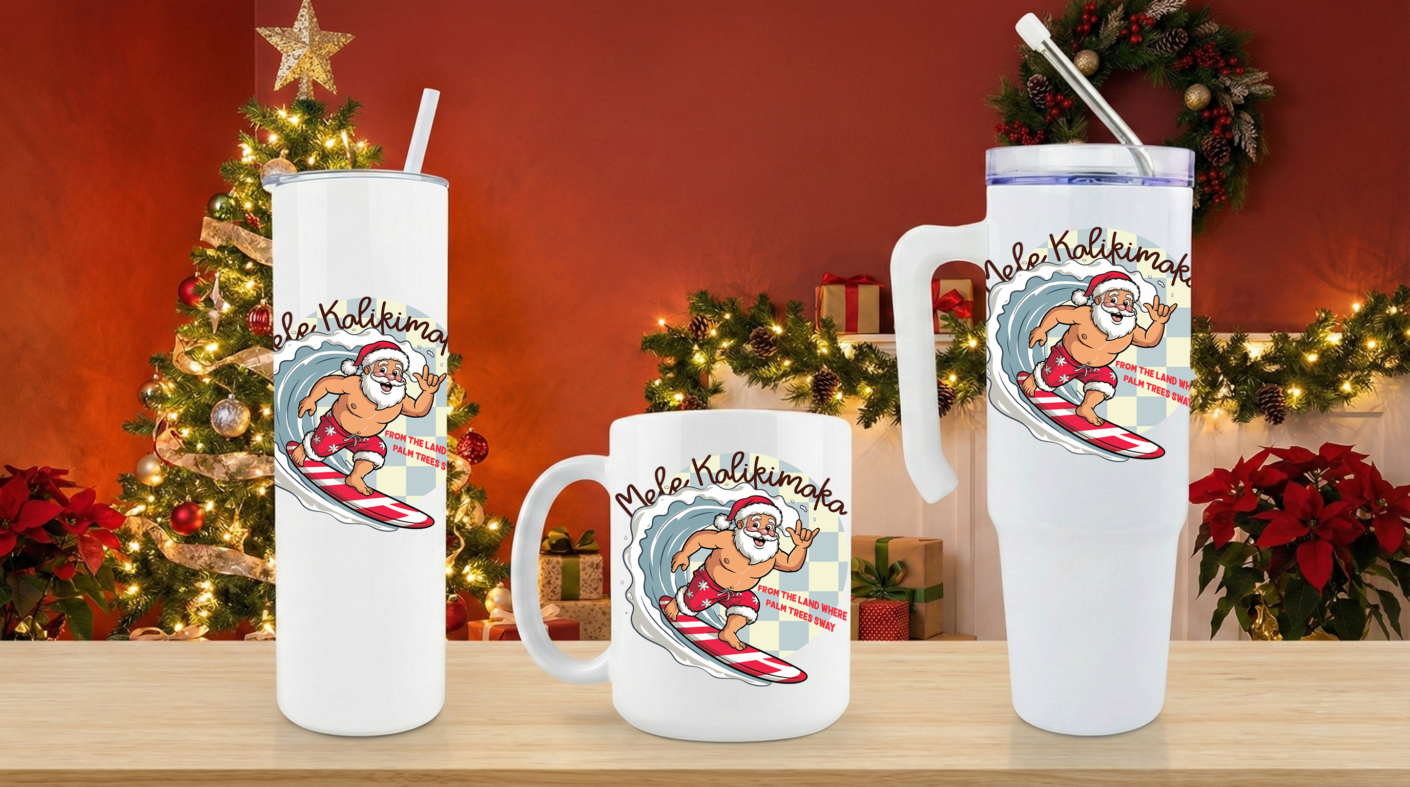 ASSORTED UV DTF MULTI-USE GANG SHEET - MERRY CHRISTMAS