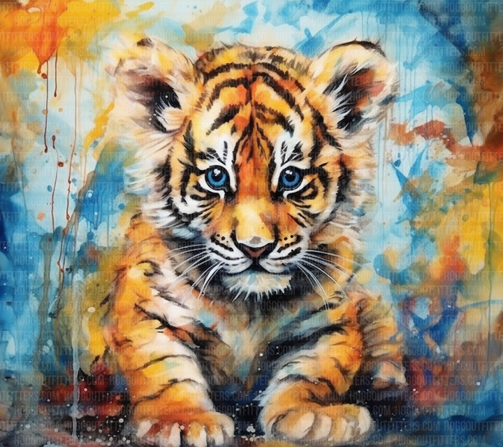 Digital Sublimation Designs — Animals Tiny Tiger