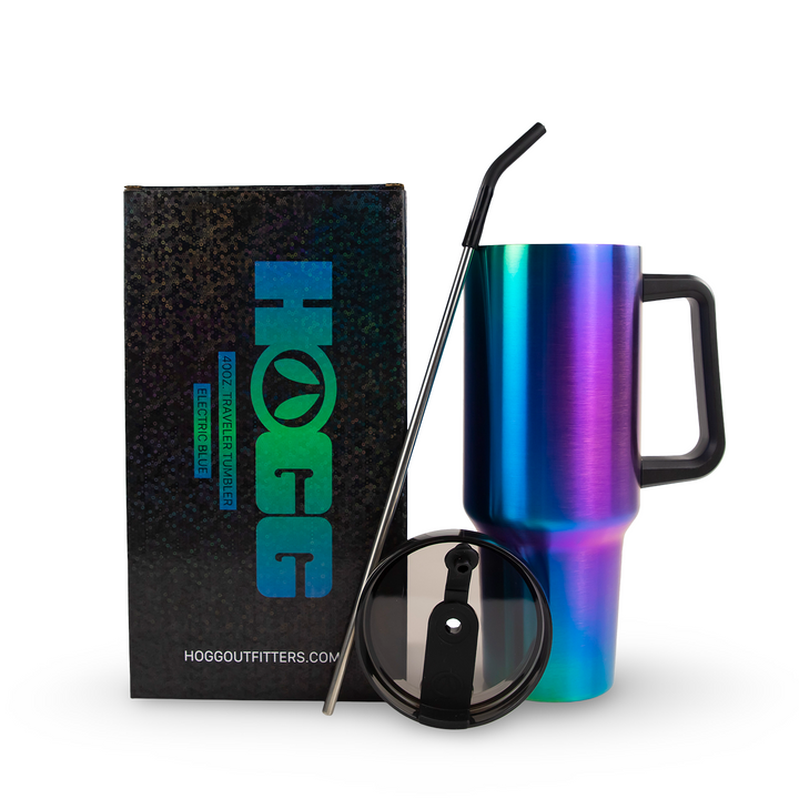 40oz Electroplated Traveler Tumbler