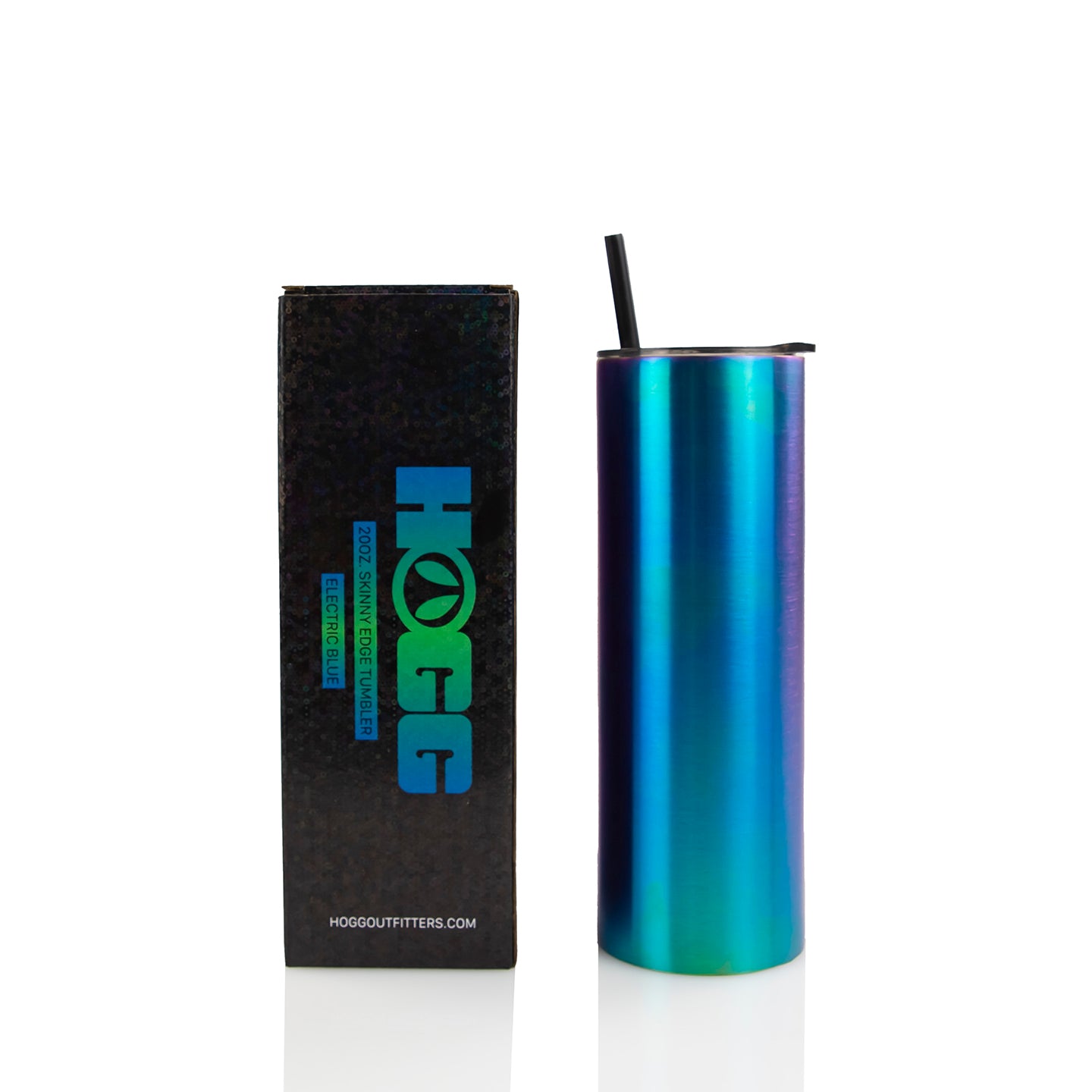 20oz SKINNY EDGE TUMBLER - ELECTRIC BLUE