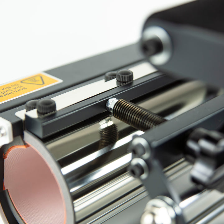 Tumbler Heat Press Machine W/ 2 Free Sublimation Skinny Tumblers & More Bundle